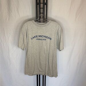 Lake‎ Michigan Unsalted Heather Gray T-Shirt